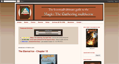 Desktop Screenshot of mtgfiction.com